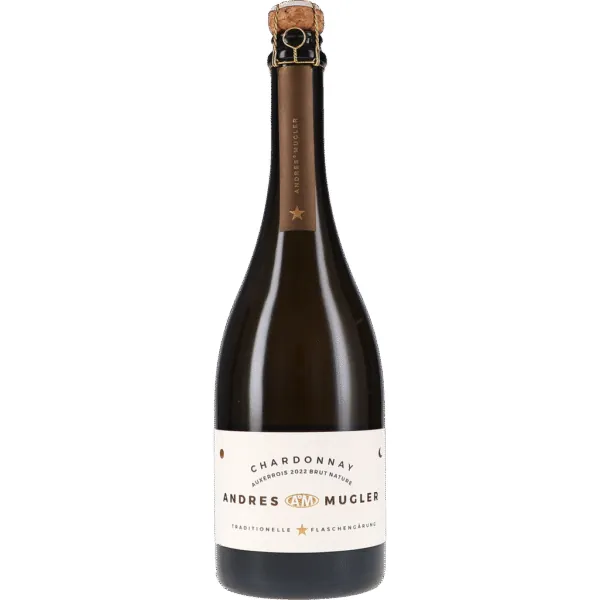 Chardonnay Auxerrois Sekt Brut Nature 2022 – Andres & Mugler