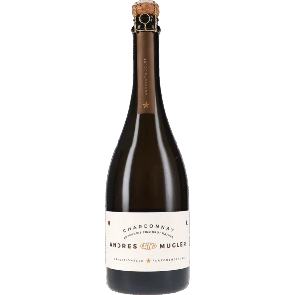 Chardonnay Auxerrois Sekt Brut Nature 2022 – Andres & Mugler