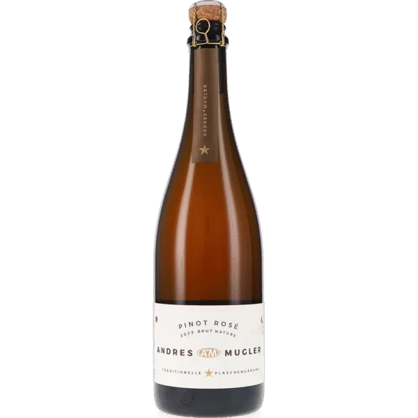 Pinot Rosé Sekt Brut Nature 2023 – Andres & Mugler