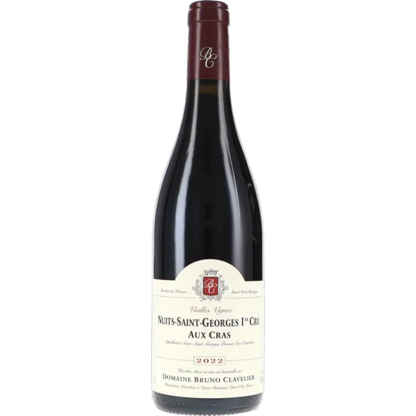 Nuits-Saint-Georges 1er Cru "Aux Cras" Vieilles Vignes AOC 2022 – Bruno Clavelier
