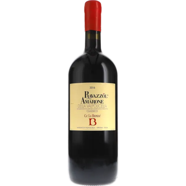 Ravazzol Amarone della Valpolicella Classico DOCG 2016 1500ml Magnum – Cà la Bionda