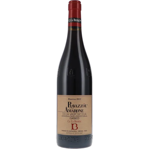Ravazzol Amarone della Valpolicella Riserva DOCG 2013 – Cà la Bionda