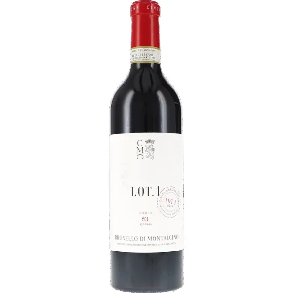 CMC LOT.1 Conti Marone Cinzano Brunello di Montalcino DOCG 2019 – Col d'Orcia