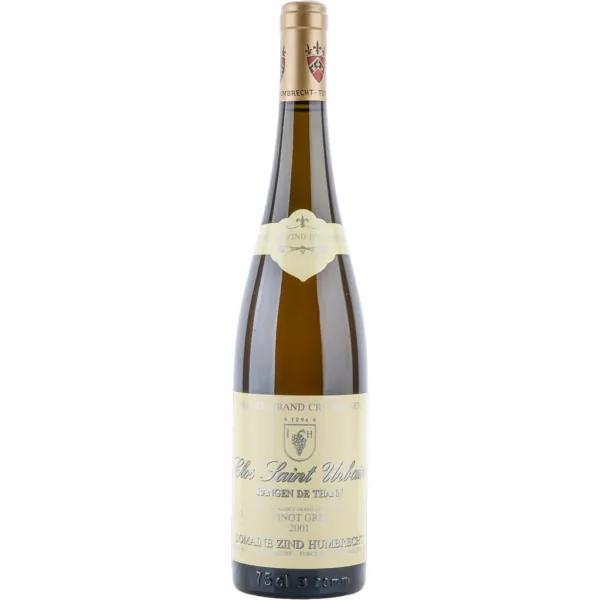 Pinot Gris Rangen de Thann Clos-Saint-Urbain Grand Cru 2001 – Domaine Zind-Humbrecht