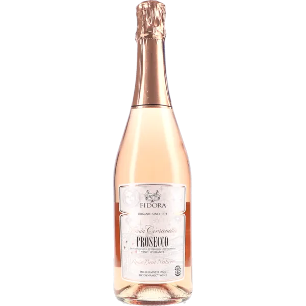 Civranetta Prosecco DOC Spumante Rosè Brut Nature 2025 – Fidora