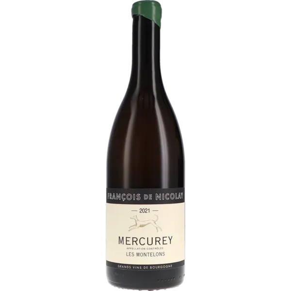 Mercurey "Les Montelons" blanc Sans Sulfites Ajouté AC 2021 – François de Nicolay