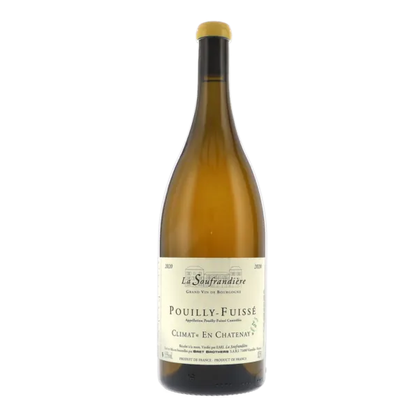 Pouilly-Fuissé Climat "En Chatenay" Zen AOC 2020 1500ml Magnum – La Soufrandière