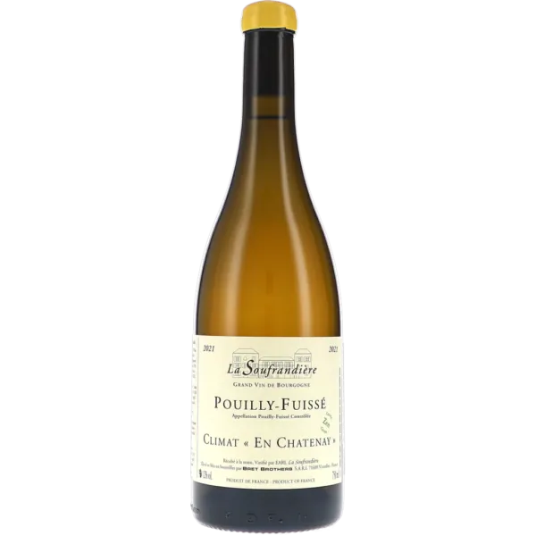 Pouilly-Fuissé Climat "En Chatenay" Zen AOC 2021 – La Soufrandière
