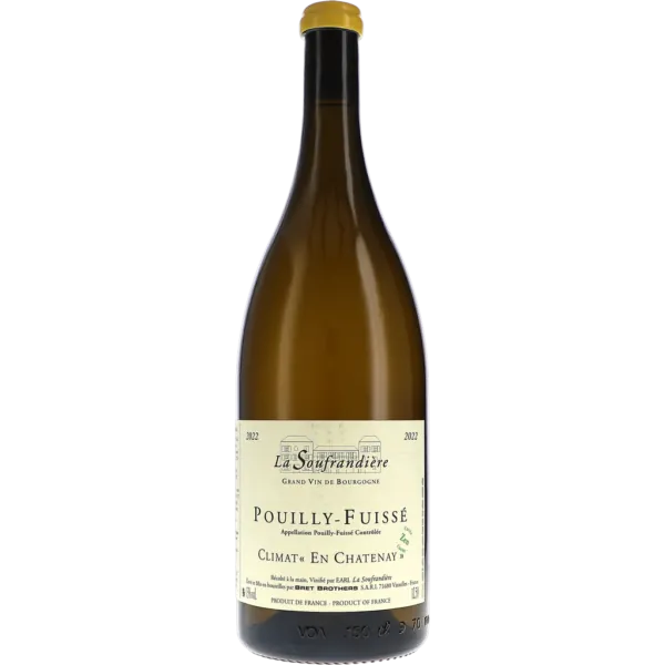 Pouilly-Fuissé Climat "En Chatenay" Zen AOC 2022 1500ml Magnum – La Soufrandière