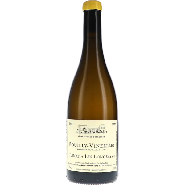 Pouilly-Vinzelles Climat "Les Longeays" AOC 2022 – La Soufrandière