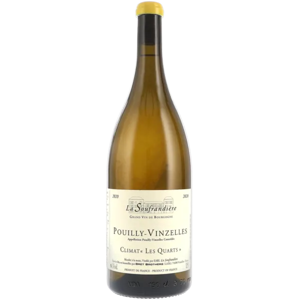 Pouilly-Vinzelles Climat "Les Quarts" AOC 2020 1500ml Magnum – La Soufrandière