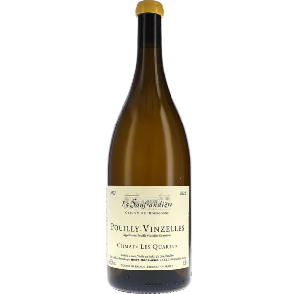 Pouilly-Vinzelles Climat "Les Quarts" AOC 2022 1500ml Magnum – La Soufrandière