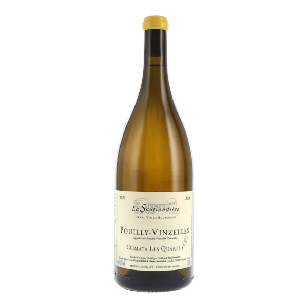 Pouilly-Vinzelles Climat "Les Quarts" Zen AOC 2020 1500ml Magnum – La Soufrandière