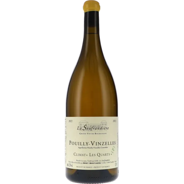 Pouilly-Vinzelles Climat "Les Quarts" Zen AOC 2021 1500ml Magnum – La Soufrandière