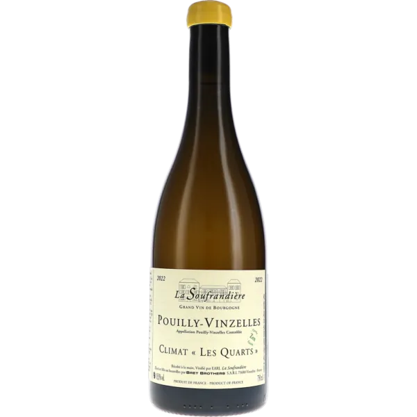 Pouilly-Vinzelles Climat "Les Quarts" Zen AOC 2022 – La Soufrandière