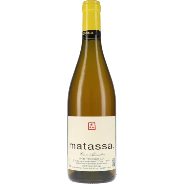 Cuvée Alexandria Blanc VdF 2024 – Matassa