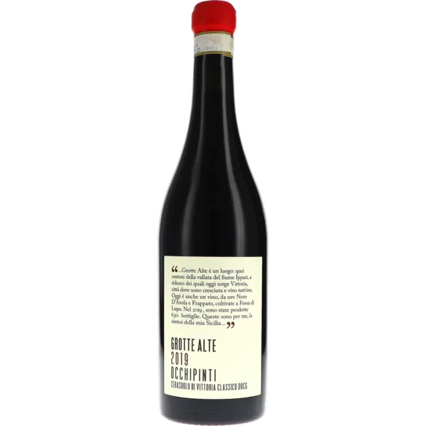 Grotte Alte Cerasuolo di Vittoria DOCG 2019 – Occhipinti