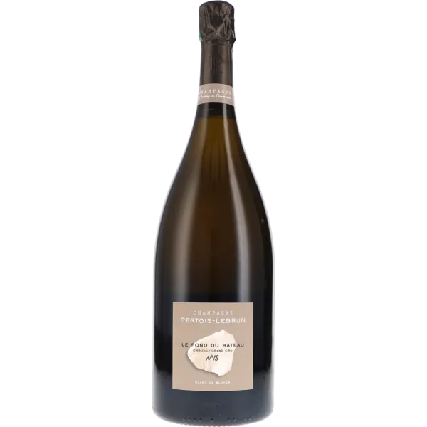 Le Fond du Bateau N°15, Chouilly Grand Cru Blanc de Blancs Extra Brut 2015 1500ml Magnum – Pertois-Lebrun