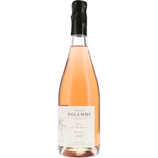 Rose de Solemme, 1er Cru Brut Nature, Millésimé 2020 – Solemme