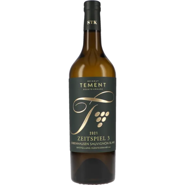 Ehrenhausen Sauvignon Blanc "Zeitspiel 3" Spätfüllung 2021 3000ml Doppel-Magnum – Tement