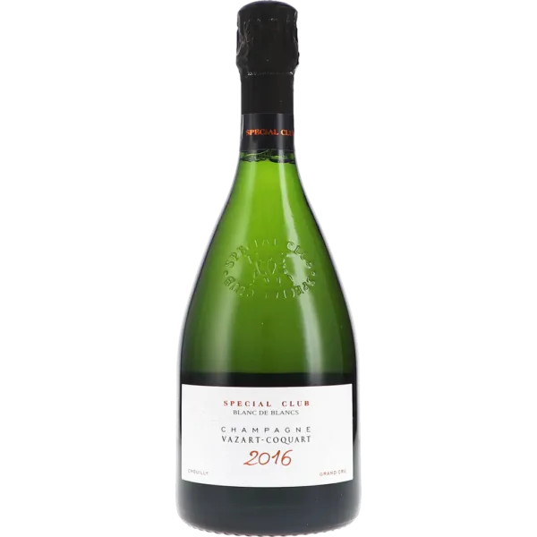 Spécial Club Extra Brut, Blanc de Blancs Chouilly Grand Cru 2016 – Vazart-Coquart & Fils