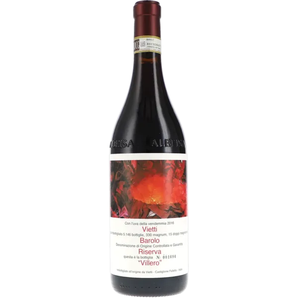 Barolo DOCG Riserva "Villero" 2016 1500ml Magnum – Vietti