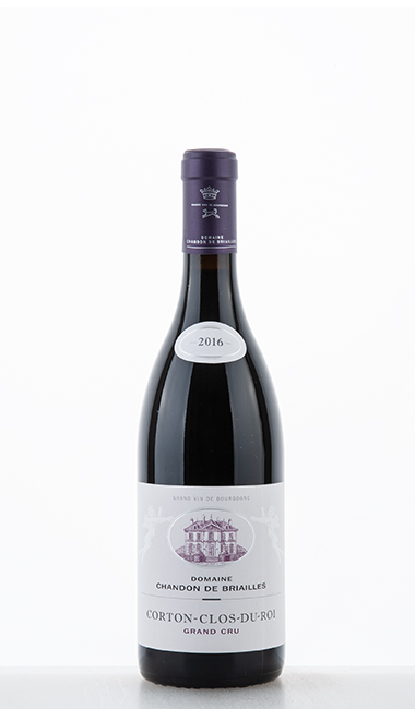 Corton Clos du Roi Grand Cru rouge 2016 Chandon de Briailles