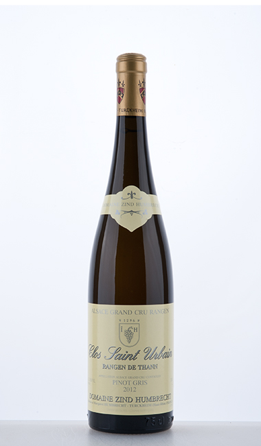 Pinot Gris Rangen de Thann Clos-Saint-Urbain Grand Cru 2012 –  Domaine Zind-Humbrecht