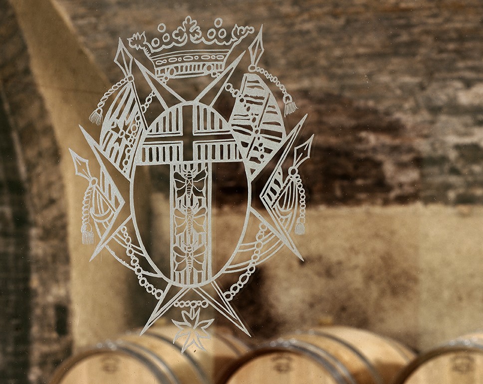 family emblem of the winery