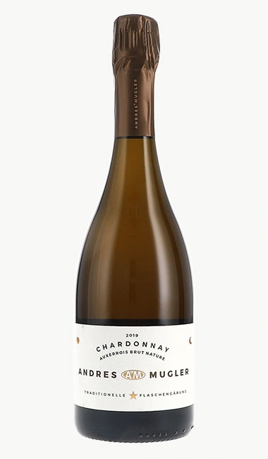 Andres & Mugler - Chardonnay Auxerrois Sekt Brut Nature 2019