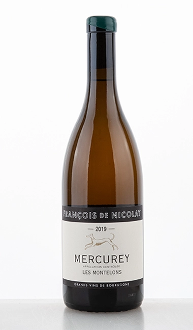François de Nicolay - Mercurey "Les Montelons" blanc non sulfité AC 2019