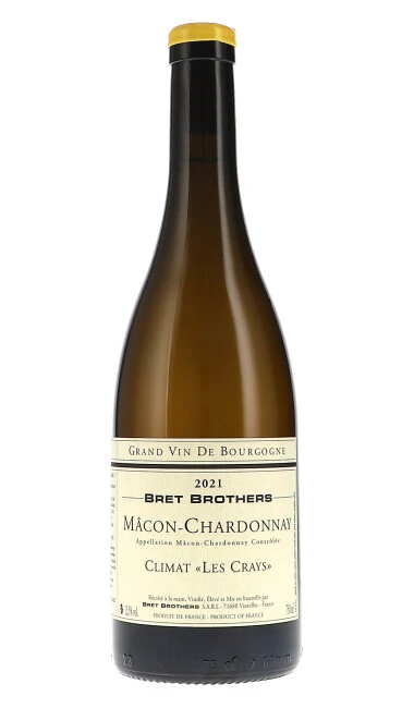 Mâcon-Chardonnay Climat "Les Crays" AOC 2021 - Bret Brothers