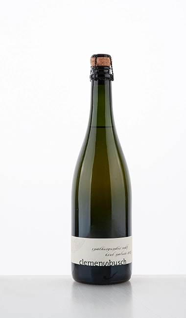 Spätburgunder Sekt Brut Nature fermentation traditionnelle en bouteille 2015