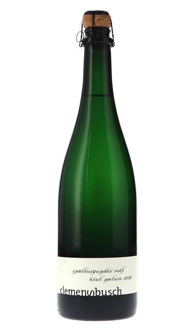 Pinot Noir Sekt Brut Nature fermentation traditionnelle en bouteille 2016