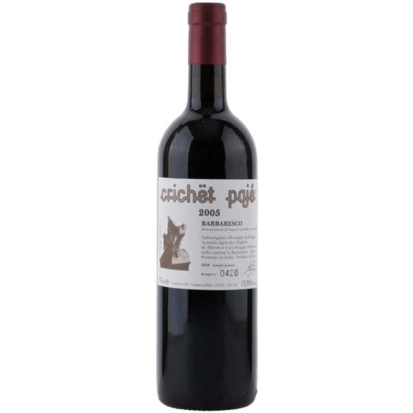 Barbaresco Crichët Pajé DOCG 2005 - Roagna