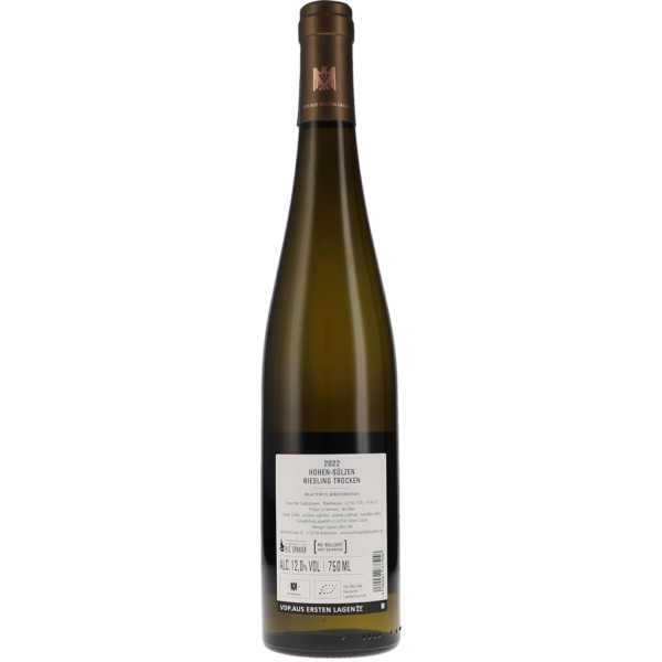 Riesling Hohen-Sülzen VDP Erste Lage 2022