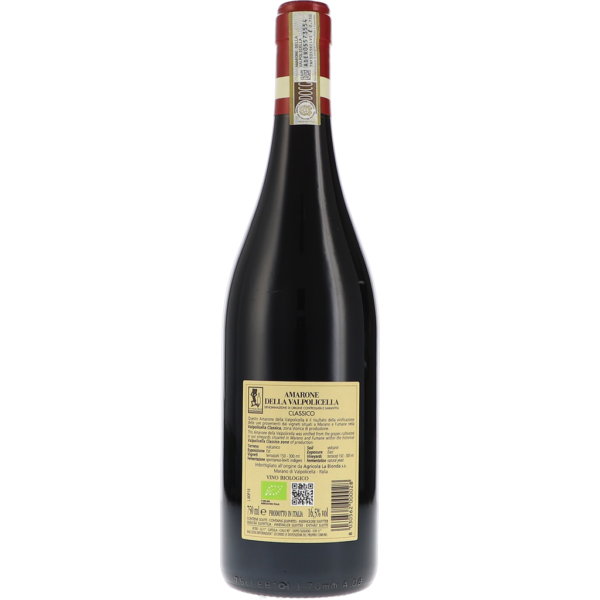 Amarone della Valpolicella Classico DOCG 2018
