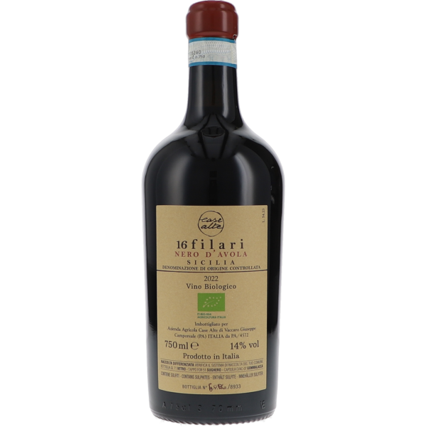 16 Filari Nero d'Avola DOC Sicilia 2022