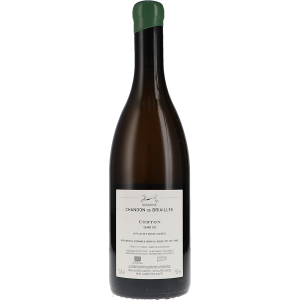 Corton Grand Cru blanc Sans Sulfites Ajouté AOC 2021