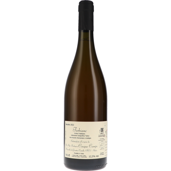 Terbianc Bianco Frizzante Emilia Trebbiano IGT 2022