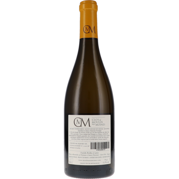 Auxey-Duresses "Moulin aux Moines" Monopole blanc 2020