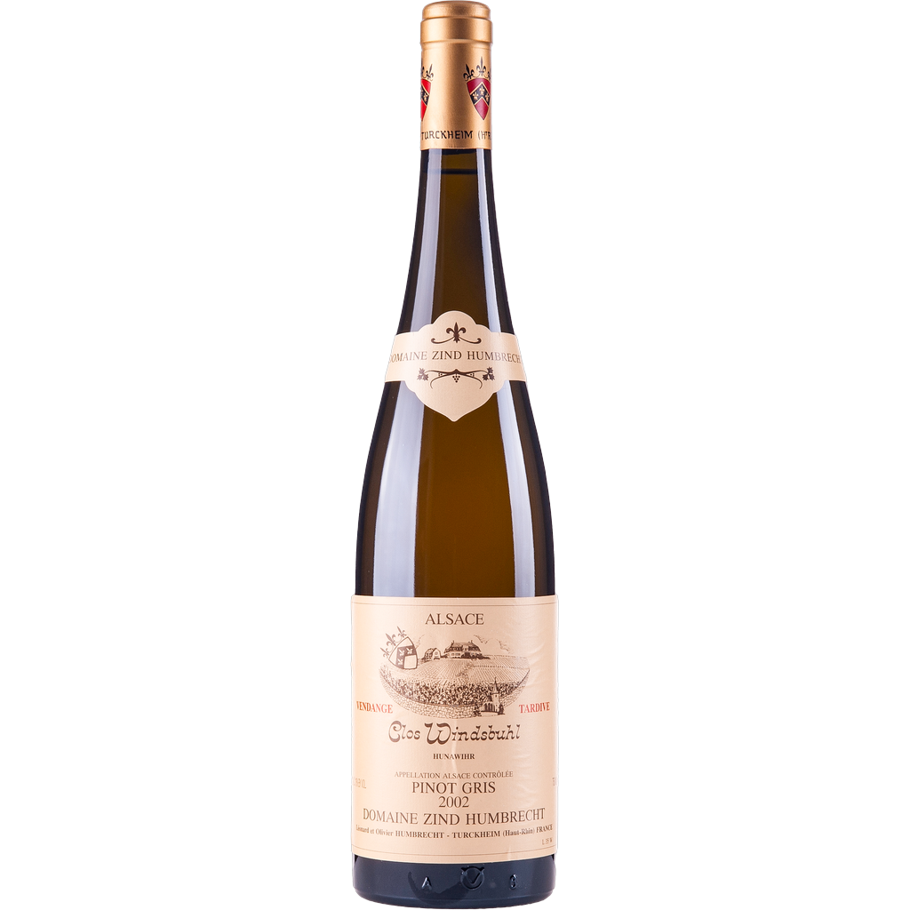 Pinot Gris Clos Windsbuhl Vendanges Tardives 2002