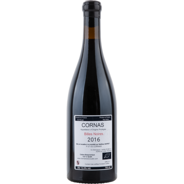 Cornas "Billes Noires" AOP 2016