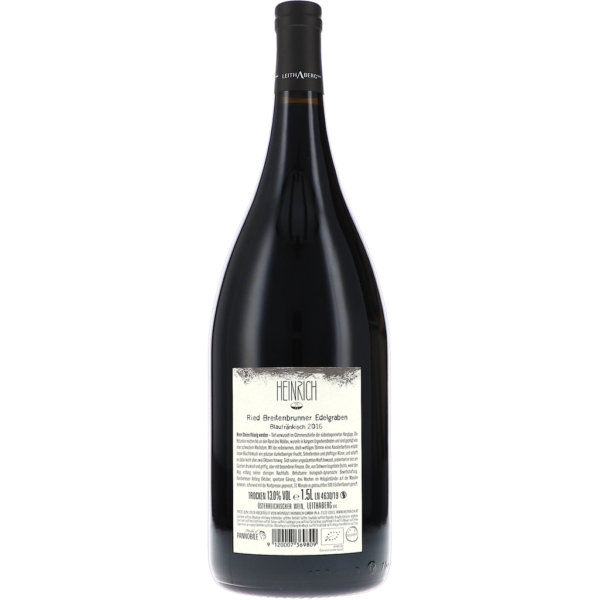 Blaufränkisch Edelgraben Leithaberg DAC 2016 1500ml
