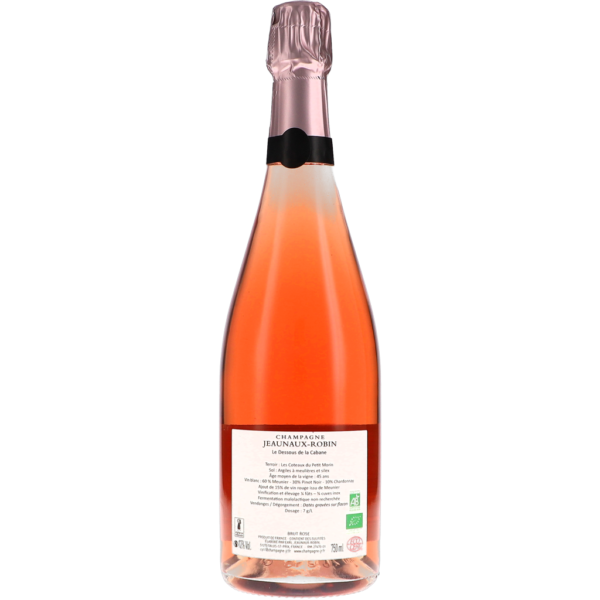 Le Dessous de la Cabane Brut Rosé V20/19