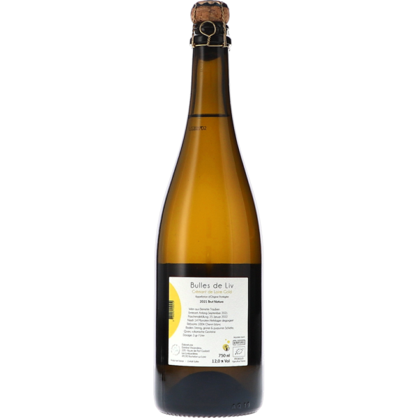Bulles de Liv Crémant de Loire Gold Brut Nature AOP 2021