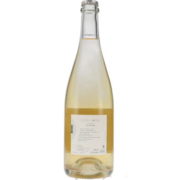 PetNat de Liv Zéro Brut VdF 2022