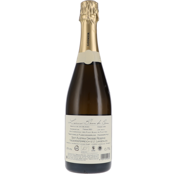 Langenlois Grosse Réserve Blanc de Blancs Brut Nature
