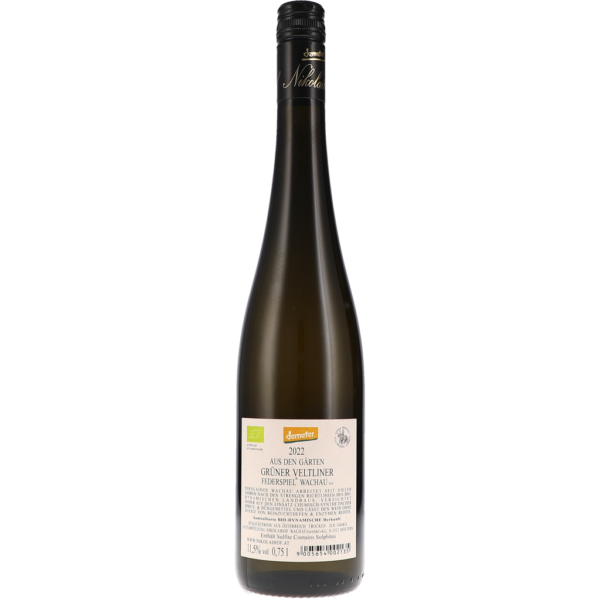 Aus den Gärten Grüner Veltliner Federspiel 2022 (des jardins)