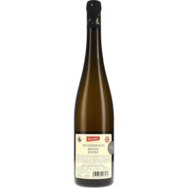 Steiner Dog Riesling Reserve 2003